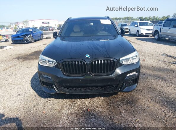 5UXTS3C58J0Y98119 2018 BMW X3 Black Widok wnętrza z tyłu
