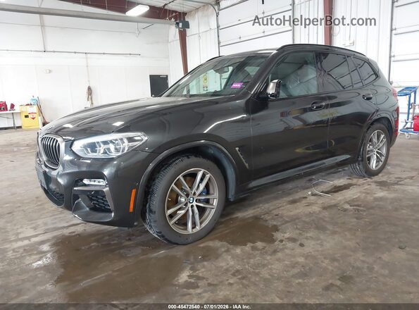 5UXTS3C58J0Z00743 2018 BMW X3 Серый Передняя левая четверть