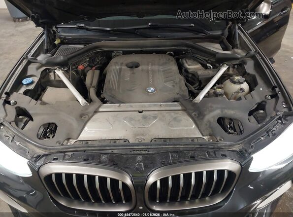 5UXTS3C58J0Z00743 2018 BMW X3 Серый Вид сзади