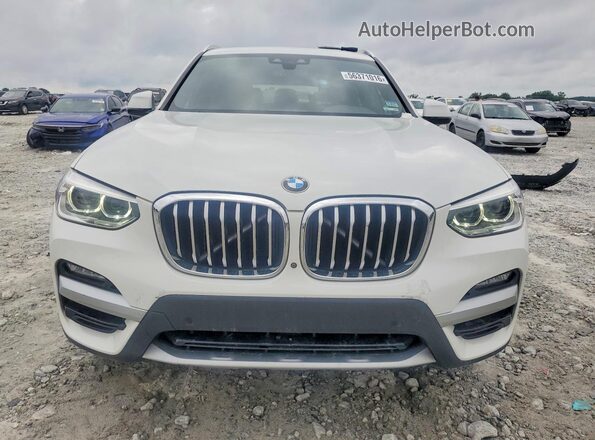 5UXTY3C01M9E33042 2021 BMW X3 White Вид спереду