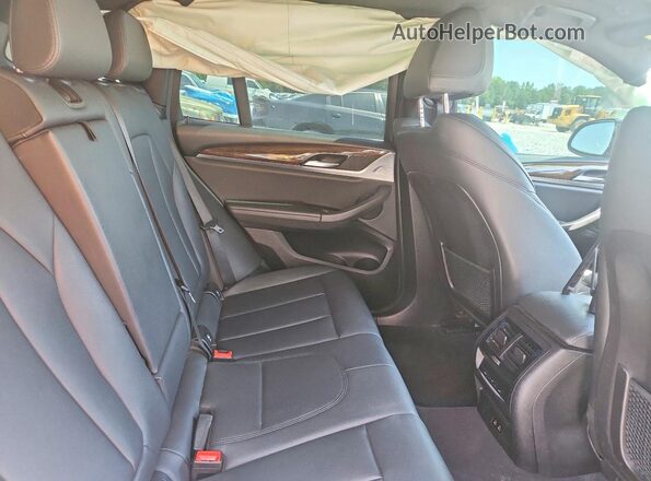 5UXTY3C02LLU71815 2020 BMW X3 Black Vista de los asientos traseros