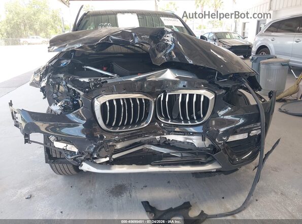 5UXTY3C02M9H99043 2021 BMW X3 Black Դիմացի տեսք