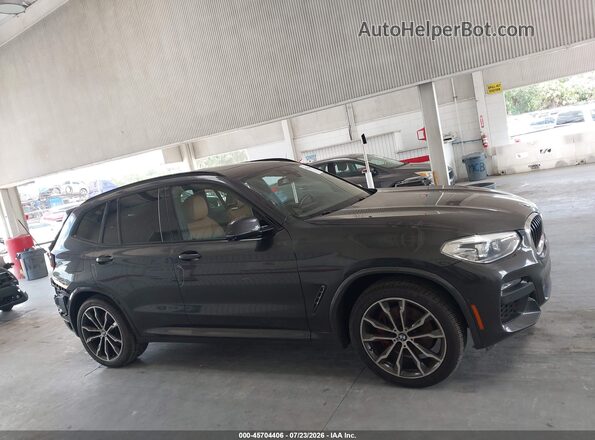 5UXTY3C03M9G62791 2021 BMW X3 Black Панорамний вид салону 360°