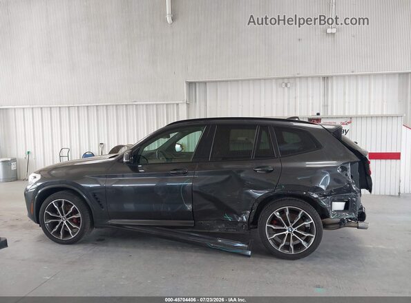 5UXTY3C03M9G62791 2021 BMW X3 Black 