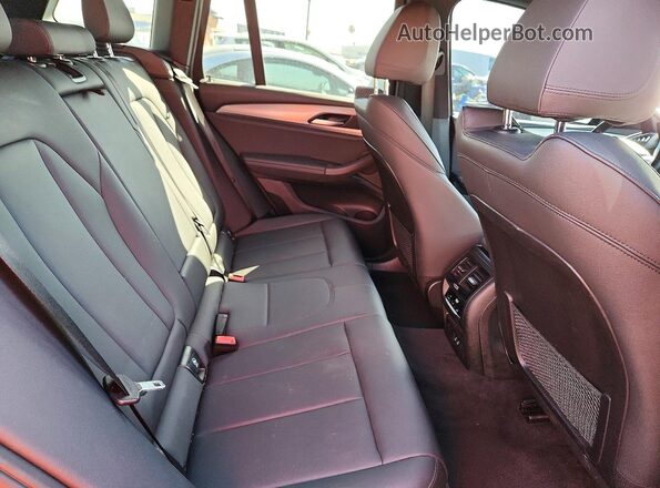 5UXTY3C04L9C87475 2020 BMW X3 Black Rear interior view