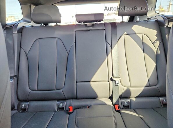 5UXTY3C04L9C87475 2020 BMW X3 Black Rear seats view