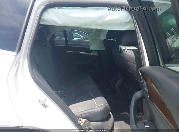 5UXTY3C04M9E86589 2021 BMW X3 White VIN կոդի պիտակի տեսք