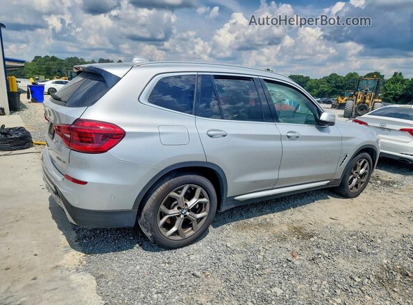 5UXTY3C04M9H67324 2021 BMW X3 Silver Rear right