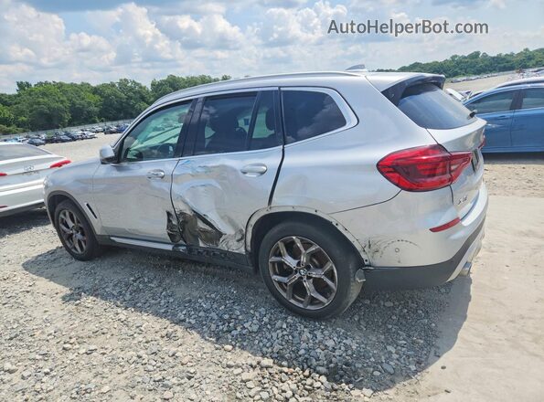 5UXTY3C04M9H67324 2021 BMW X3 Silver Rear left