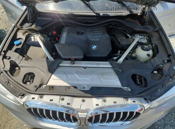 5UXTY3C04M9H67324 2021 BMW X3 Silver Engine compartment view