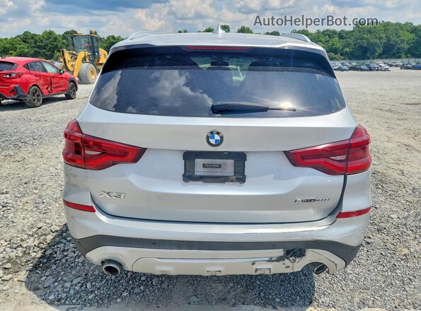 5UXTY3C04M9H67324 2021 BMW X3 Silver Rear view