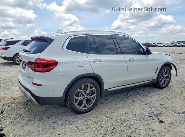 5UXTY3C06L9C71505 2020 BMW X3 White Rear right