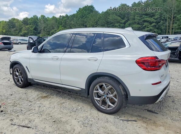 5UXTY3C06L9C71505 2020 BMW X3 White Rear left