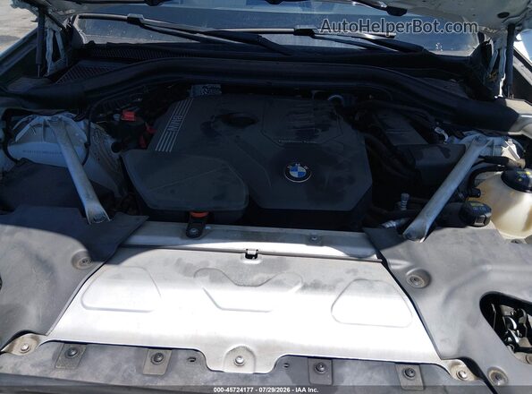 5UXTY3C07M9E60407 2021 BMW X3 White Rear view