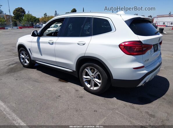 5UXTY3C07M9E60407 2021 BMW X3 White Rear left