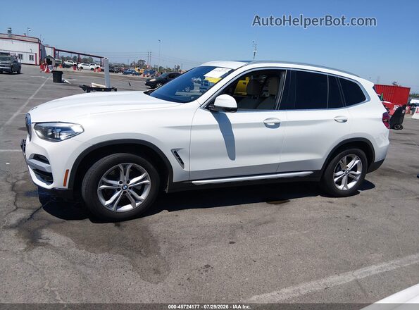 5UXTY3C07M9E60407 2021 BMW X3 White 360 interior view