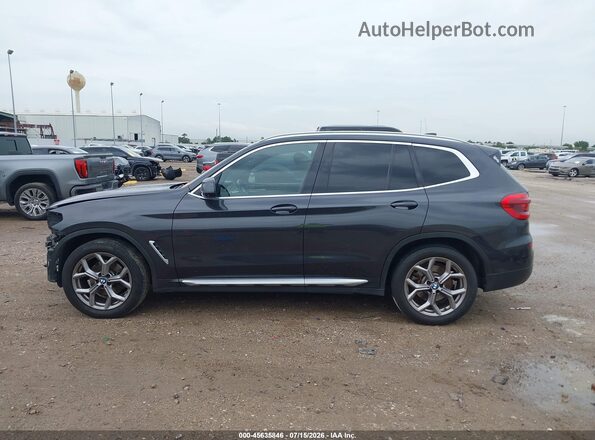5UXTY3C07M9G24254 2021 BMW X3 Gray 