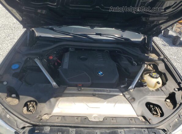 5UXTY3C08L9B07835 2020 BMW X3 Black Rear interior view