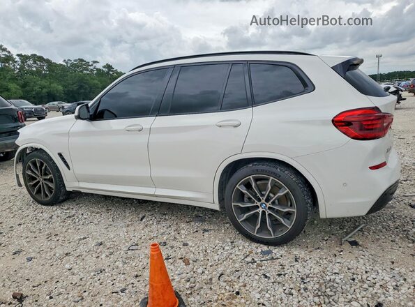 5UXTY3C08L9B93406 2020 BMW X3 White Tył lewy