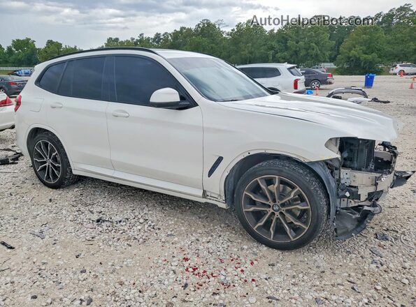 5UXTY3C08L9B93406 2020 BMW X3 White Przód prawy