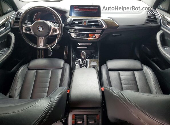 5UXTY3C08L9B93406 2020 BMW X3 White Widok deski rozdzielczej