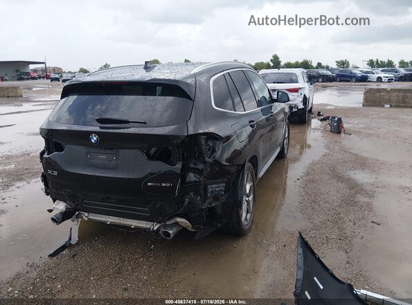 5UXTY3C08L9C35766 2020 BMW X3 Черный Задняя правая четверть