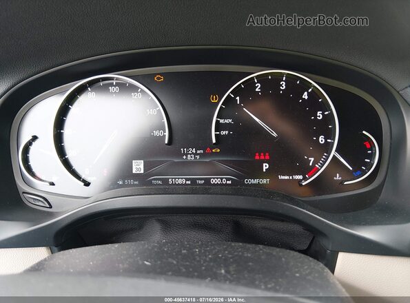 5UXTY3C08L9C35766 2020 BMW X3 Черный Вид задних сидений