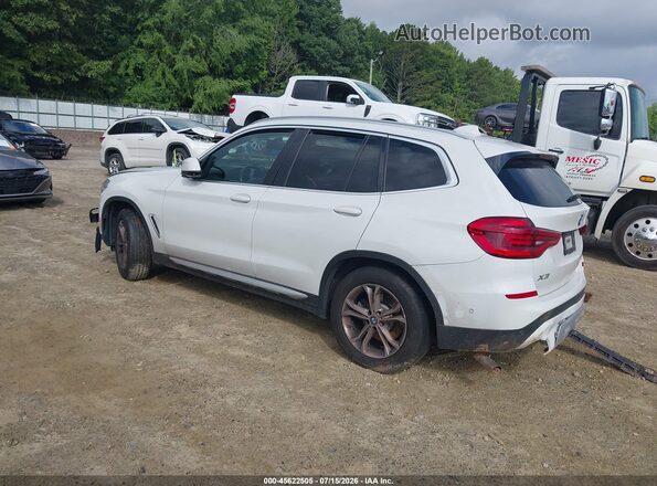 5UXTY3C08M9F29475 2021 BMW X3 White უკანა მარცხენა