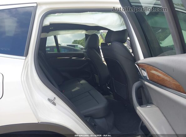 5UXTY3C08M9F29475 2021 BMW X3 White VIN კოდის სტიკერის ხედი