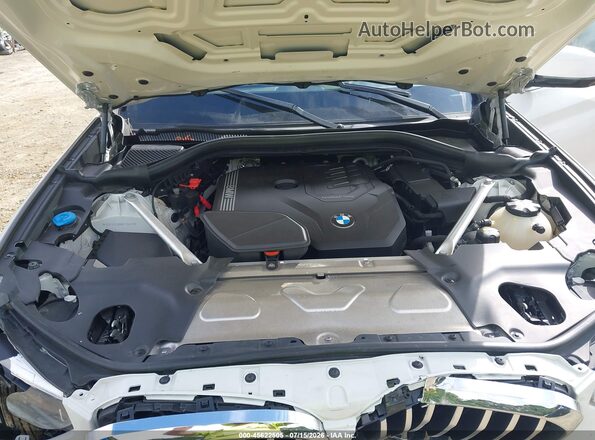 5UXTY3C08M9F29475 2021 BMW X3 White უკანა ხედი