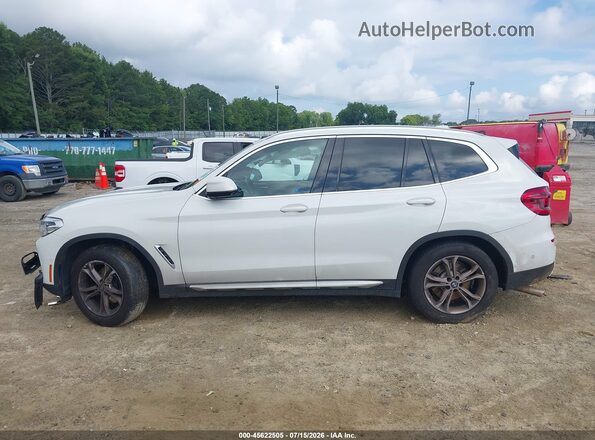 5UXTY3C08M9F29475 2021 BMW X3 White სალონის 360-გრადუსიანი ხედი