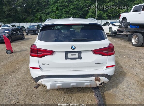 5UXTY3C08M9F29475 2021 BMW X3 White 