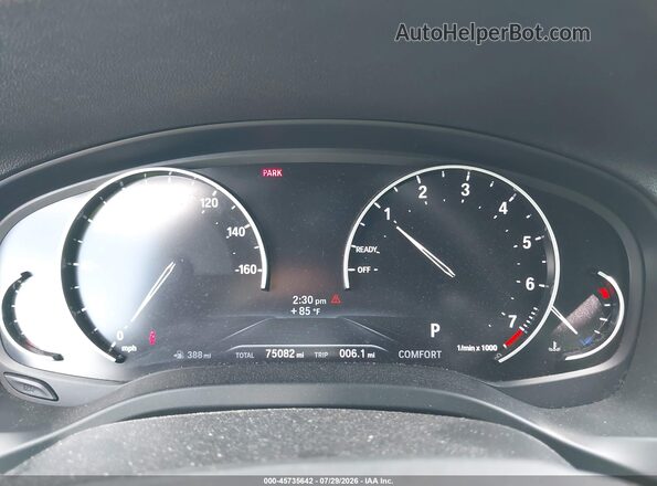 5UXTY3C0XL9B39783 2020 BMW X3 Black Հետևի նստատեղերի տեսք