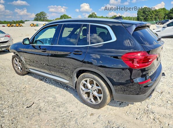 5UXTY3C0XLLE54828 2020 BMW X3 Black Tył lewy