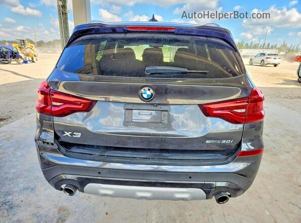 5UXTY3C0XM9E39566 2021 BMW X3 Gray Вид ззаду