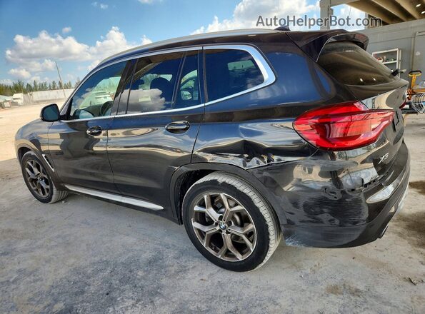 5UXTY3C0XM9E39566 2021 BMW X3 Gray Задня ліва чверть