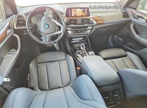 5UXTY3C0XM9E39566 2021 BMW X3 Gray Вид панелі приладів
