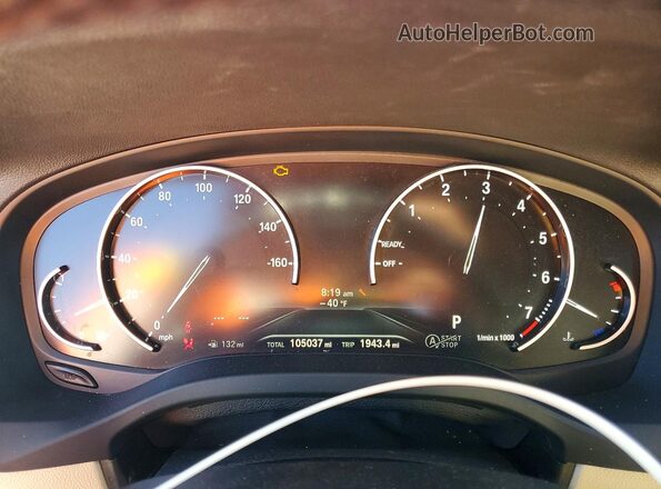 5UXTY3C0XM9H40452 2021 BMW X3 Black Widok zestawu wskaźników