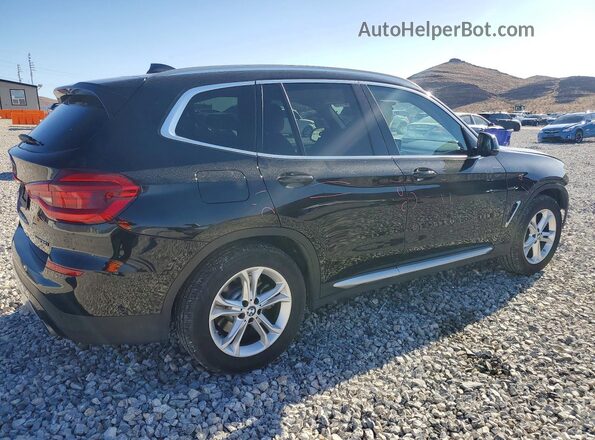 5UXTY3C0XM9H40452 2021 BMW X3 Black Tył prawy