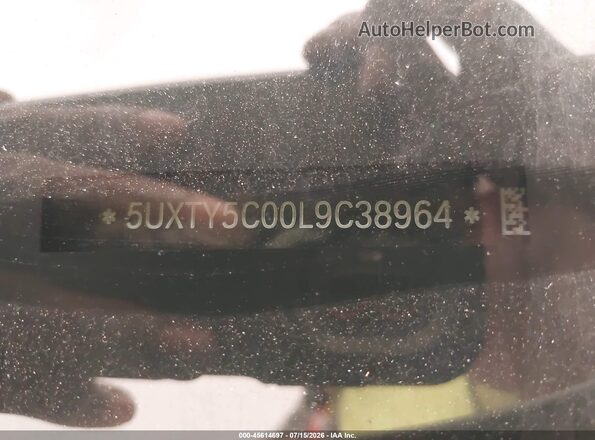 5UXTY5C00L9C38964 2020 BMW X3 Белый 
