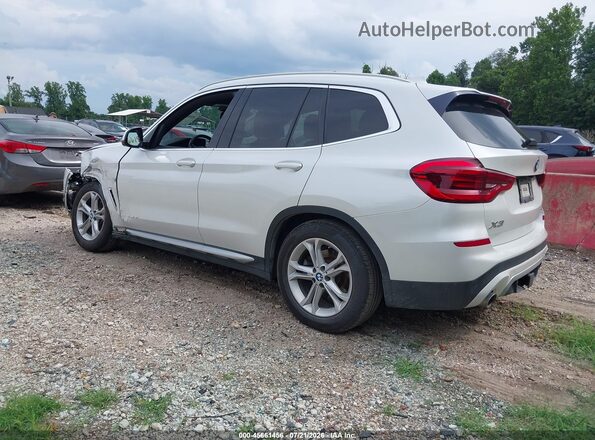 5UXTY5C00L9D68209 2020 BMW X3 White Tył lewy