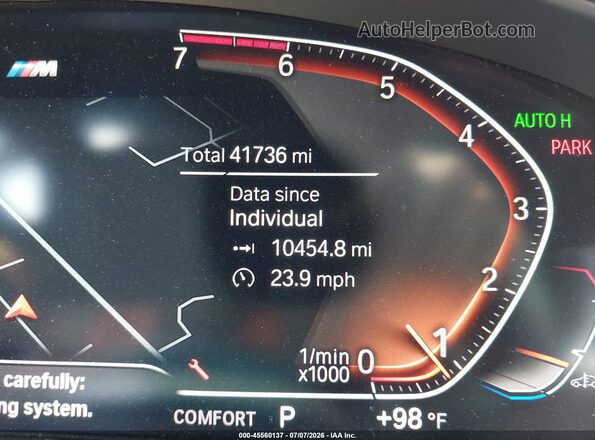 5UXTY5C00M9H89123 2021 BMW X3 Blue 
