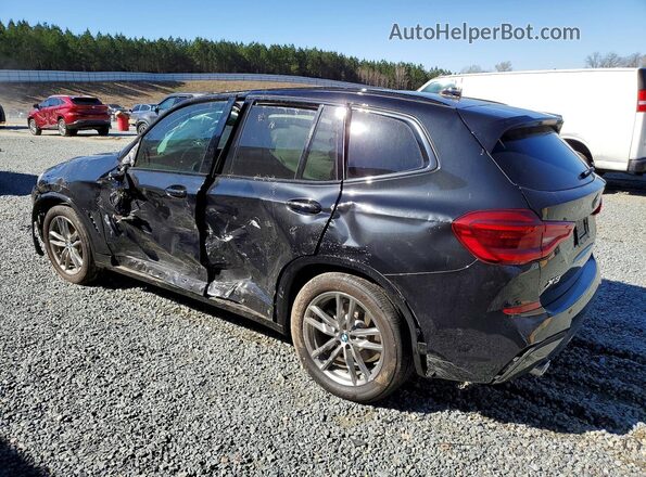 5UXTY5C01L9B39215 2020 BMW X3 Black უკანა მარცხენა