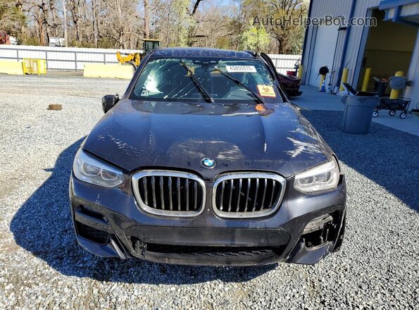 5UXTY5C01L9B39215 2020 BMW X3 Black წინა ხედი