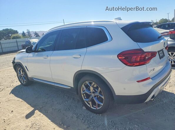 5UXTY5C01L9B91914 2020 BMW X3 White Rear left