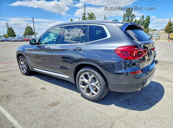 5UXTY5C01L9D08925 2020 BMW X3 Gray უკანა მარცხენა