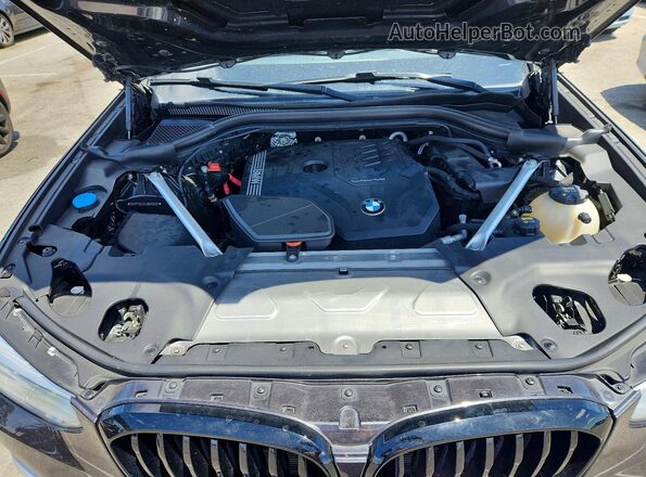 5UXTY5C01L9D08925 2020 BMW X3 Gray უკანა სალონის ხედი