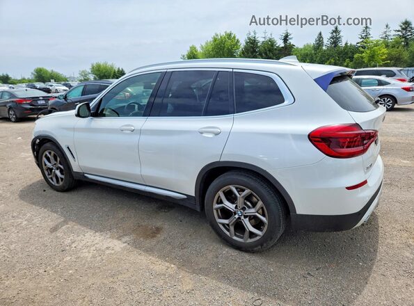 5UXTY5C01M9E60561 2021 BMW X3 White Задня ліва чверть