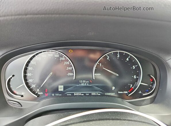 5UXTY5C01M9E60561 2021 BMW X3 White Вид щитка приладів