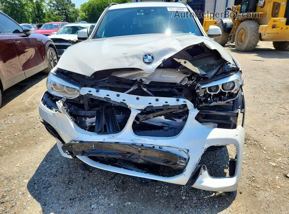 5UXTY5C01M9F15980 2021 BMW X3 White Vista frontal